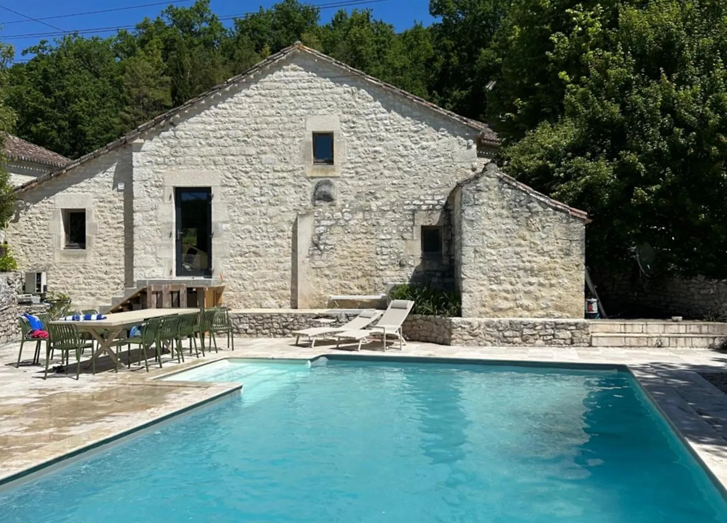 Domaine De Peroline Piscine Et Jacuzzi Villa Cezac  Nyaraló